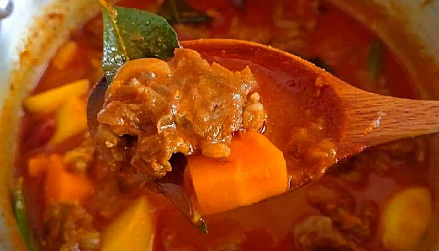 Cara Masak Kari Daging Pekat Tanpa Santan Ala Kedai Mamak