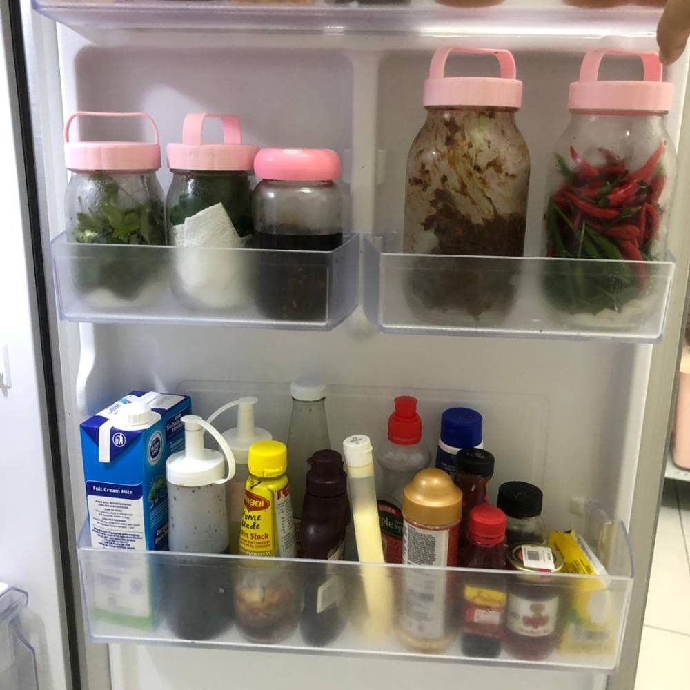 Idzyan Kongsi Tip Simpan Bahan Masakan Dalam Peti Sejuk. Barulah Kemas