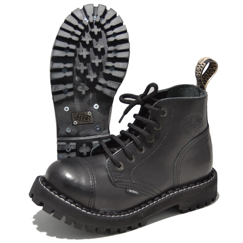 Steel 6 Loch Boots Steel Boots Steel Boots Rascal Streetwear
