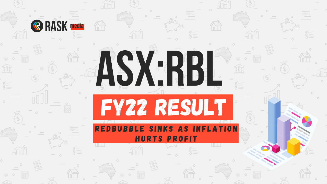 Redbubble (ASXRBL) share price slumps after big loss in FY22 Rask Media