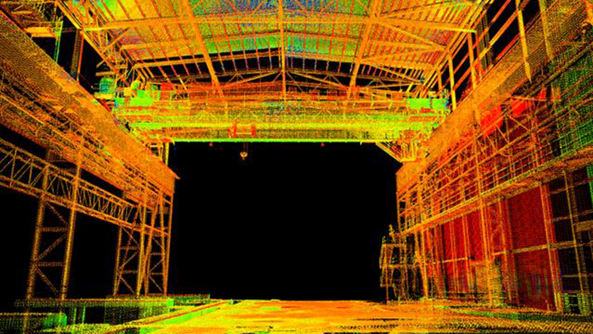 ATI Allegheny Ludlum Mill survey control, construction staking, as
