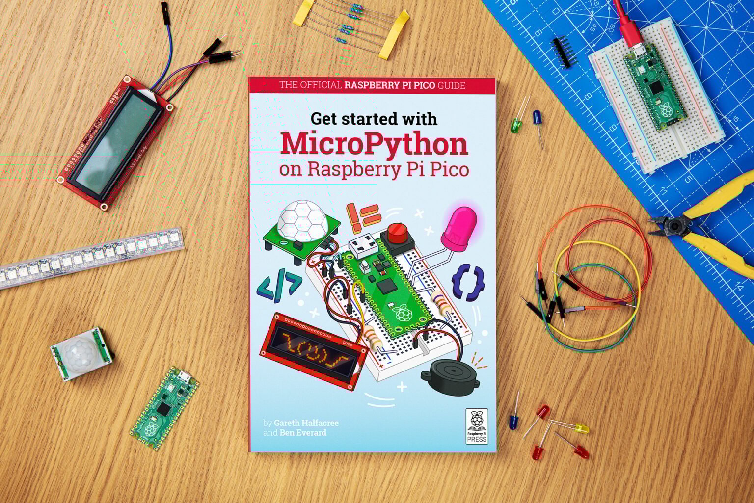 New book Get Started with MicroPython on Raspberry Pi Pico Raspberry Pi