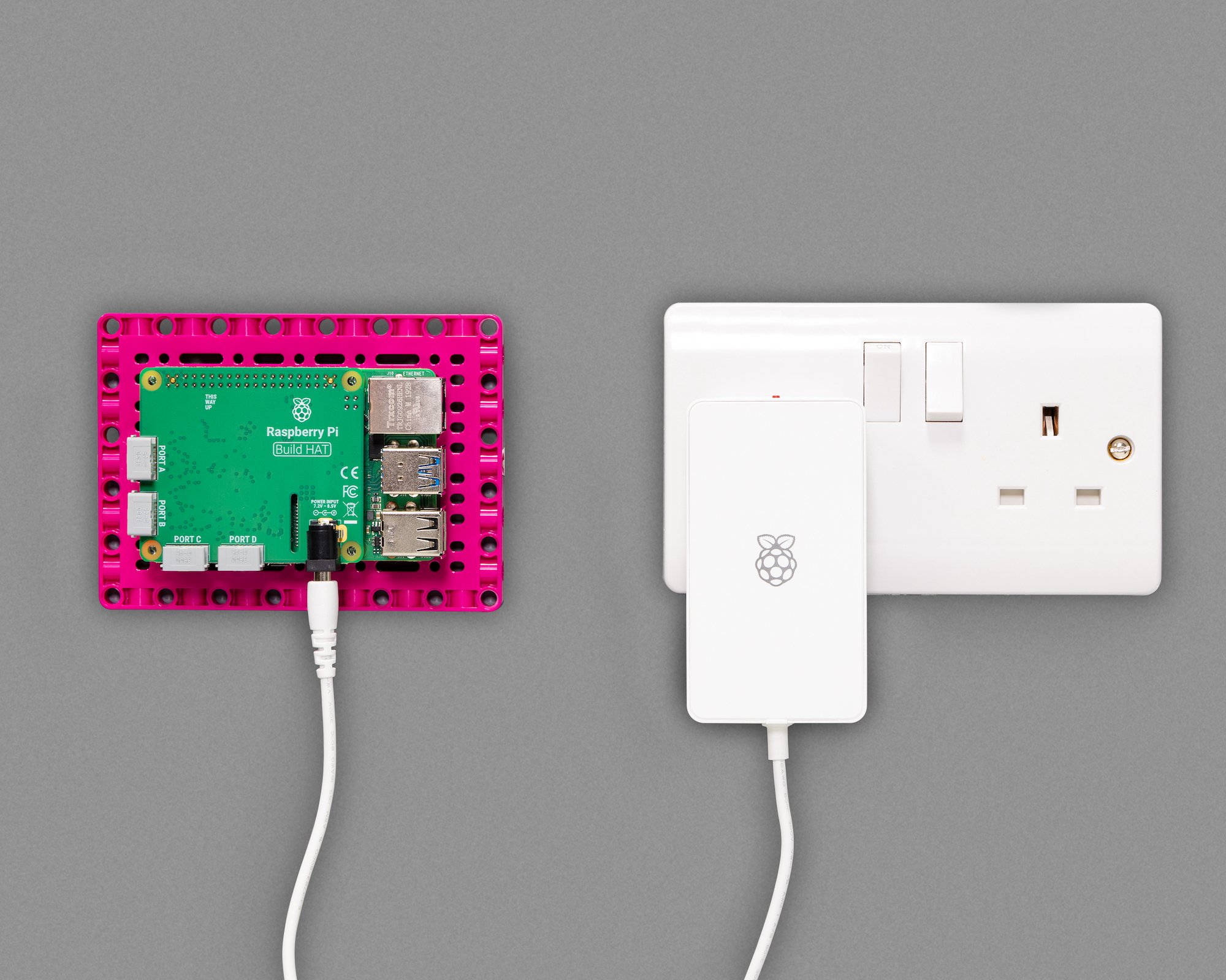 Meet the Raspberry Pi Build HAT create with Raspberry Pi and LEGO