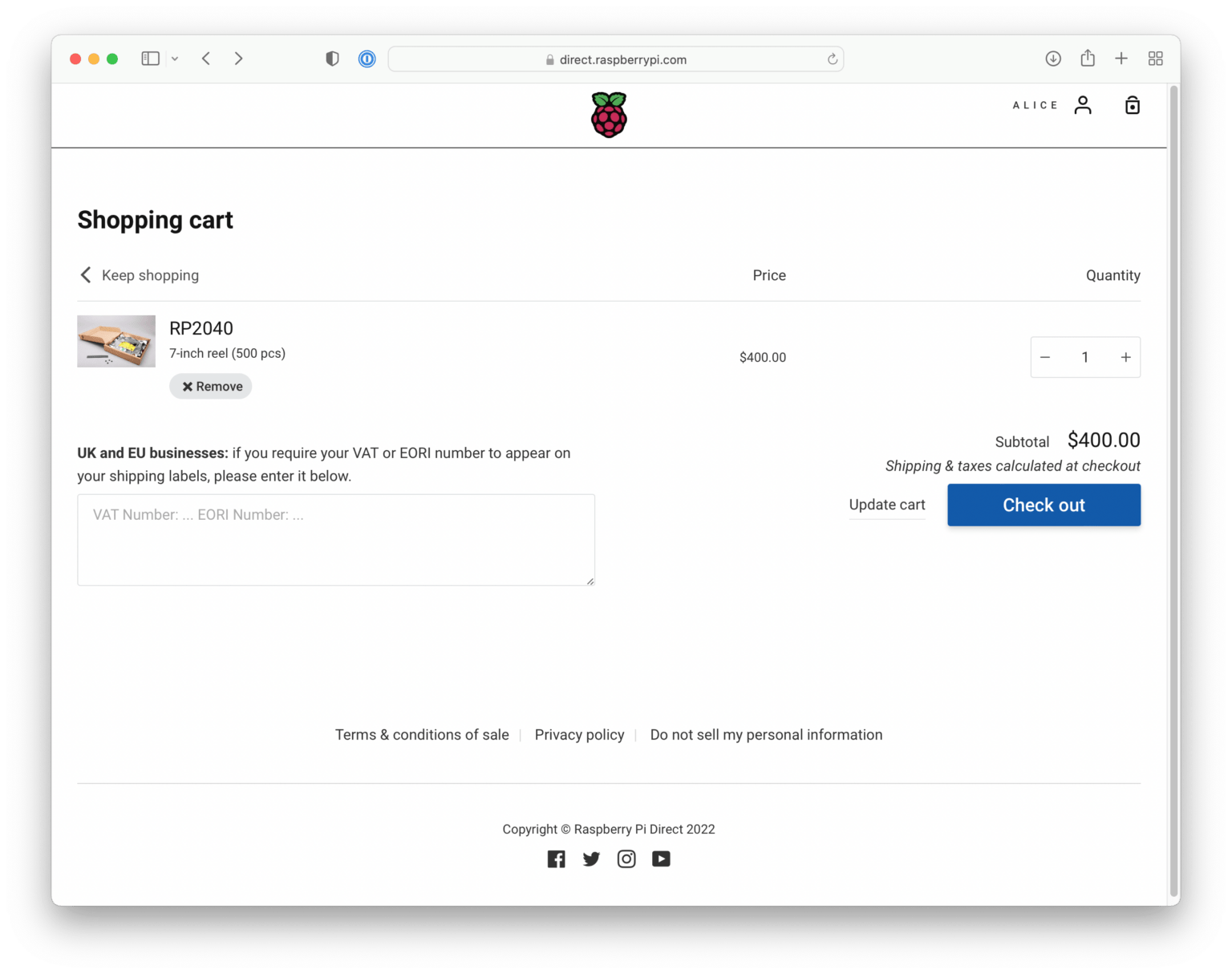 Raspberry Pi Direct buy RP2040 in bulk from just 0.70 Raspberry Pi