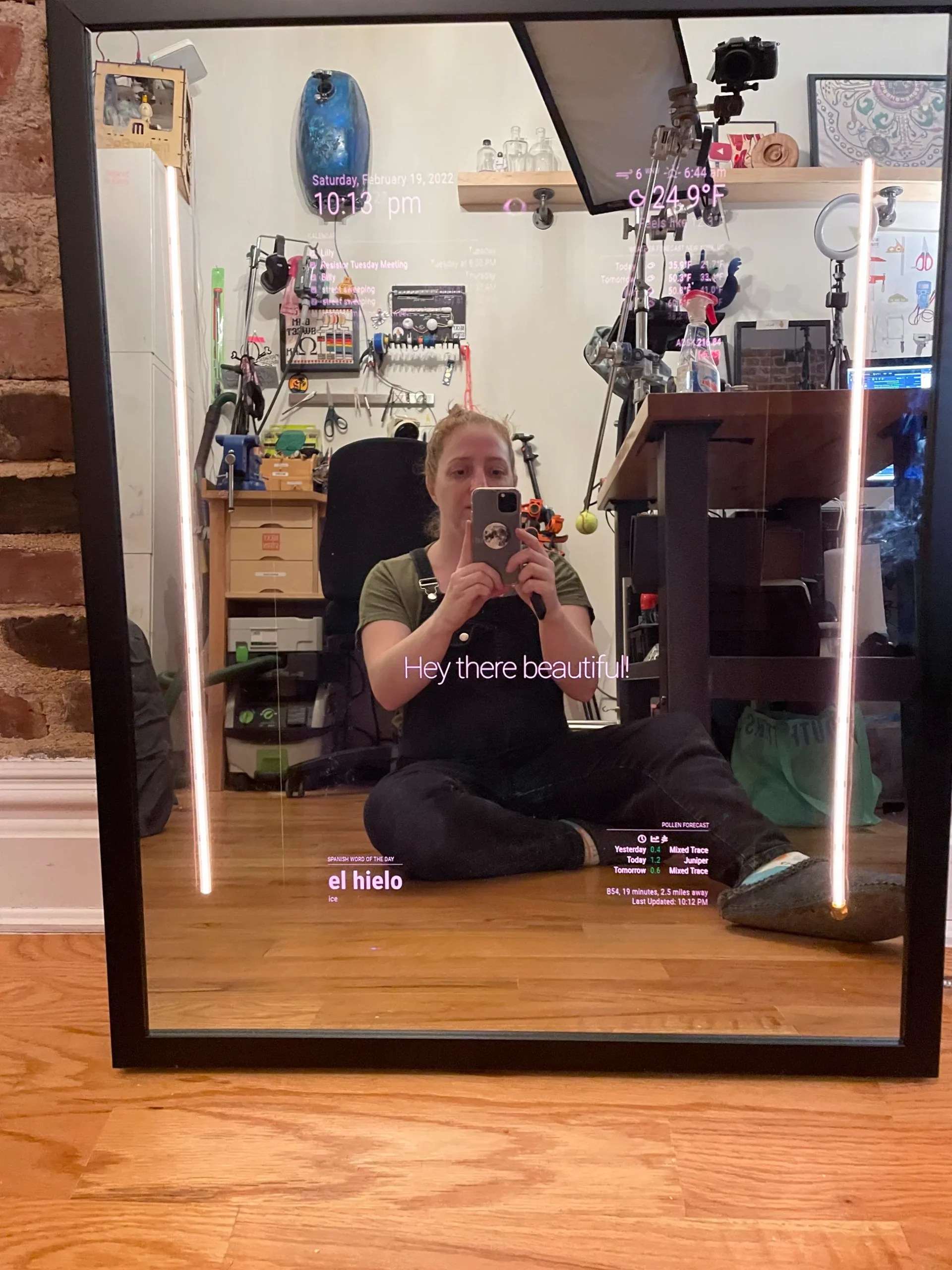 Raspberry Pipowered magic mirror Raspberry Pi