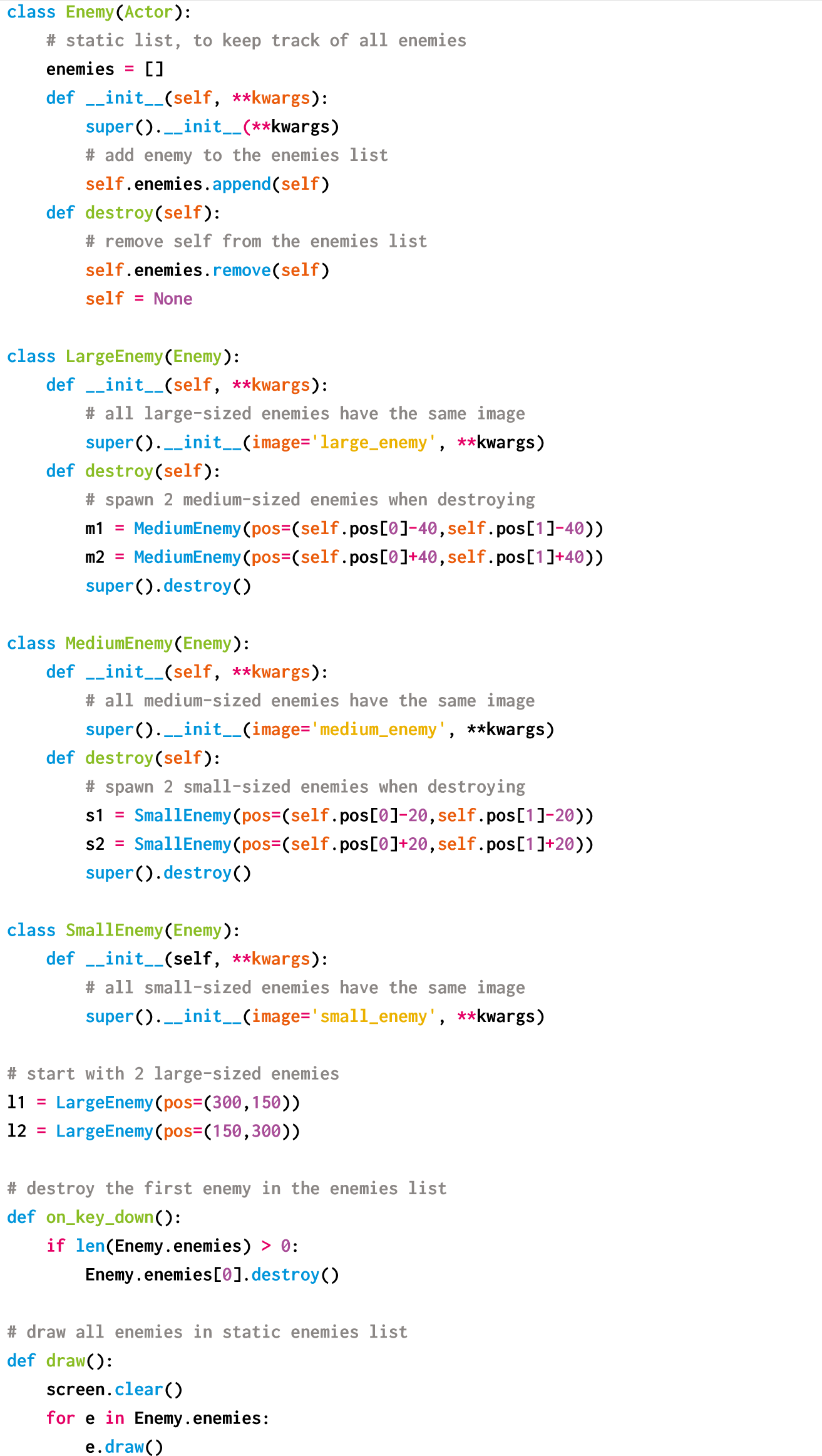 Coding Pang’s sprite spawning mechanic Wireframe 10 Raspberry Pi