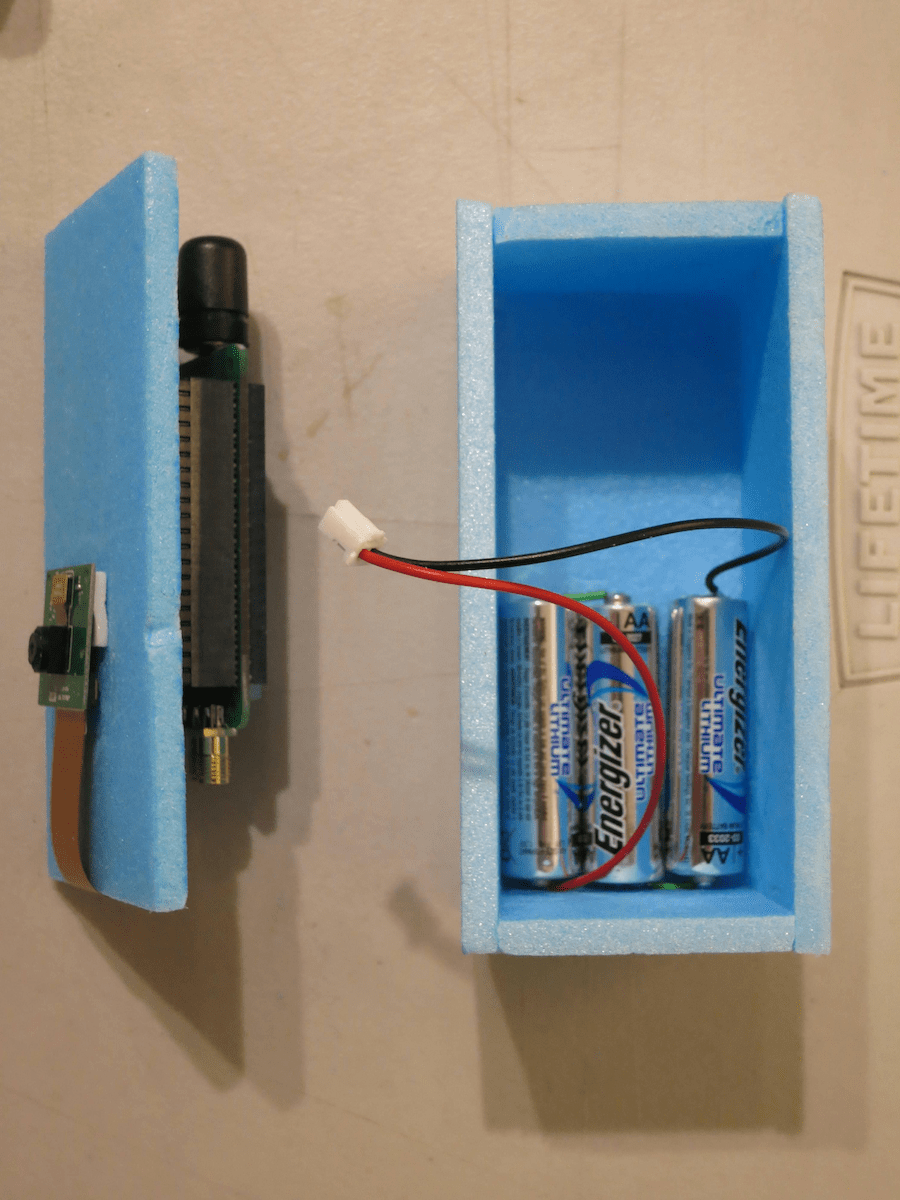 Zero grows a camera connector Raspberry Pi