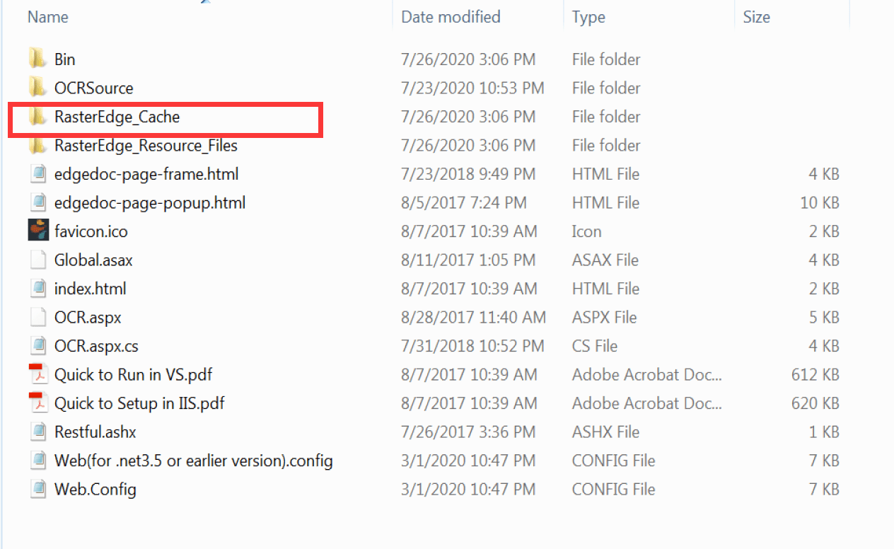 How to manage displayed pdf file cached files using mvc PDF
