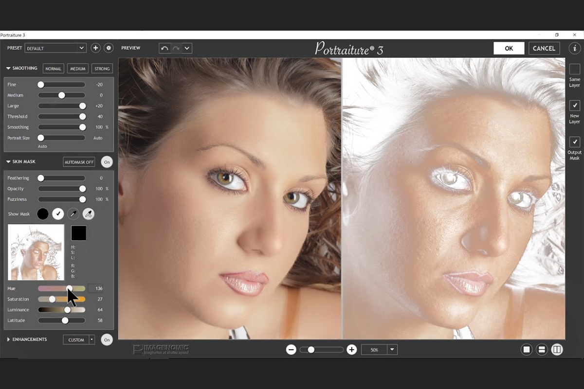 Ratakan Plugin Imagenomic Portraiture 3 untuk Adobe dan
