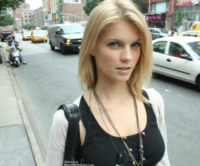 Submitted Girlfriend: Hot Blonde Girlfriend. RateGirfriend.com