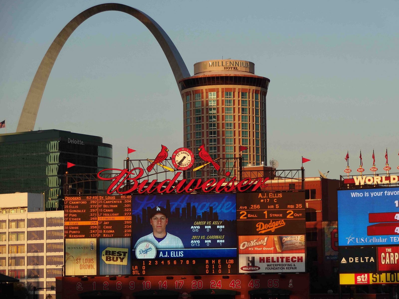 Busch Stadium Section 250