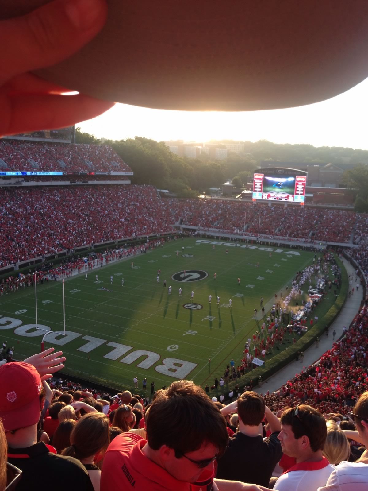Great, Exciting, Crazy Atmosphere! Sanford Stadium Section 316 Review