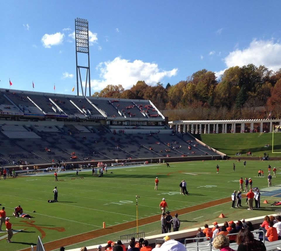 Section 112 at Scott Stadium