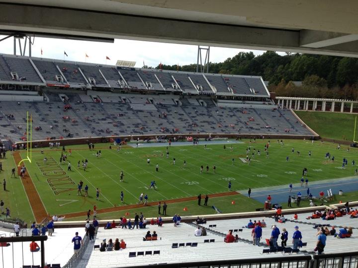 Section 311 at Scott Stadium