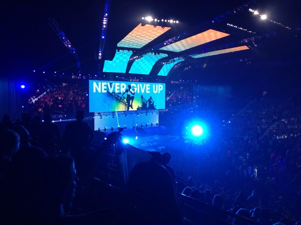 Section 111 at MGM Grand Garden Arena