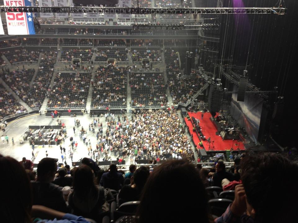 Barclays Center Section 207 Concert Seating