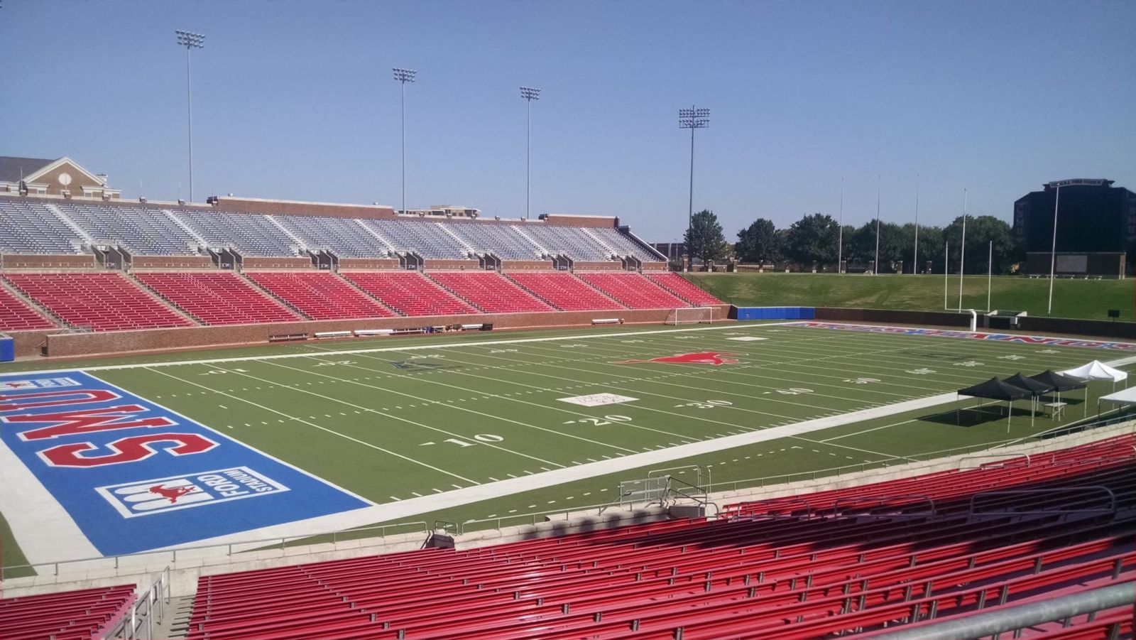 Section 108 at Gerald Ford Stadium