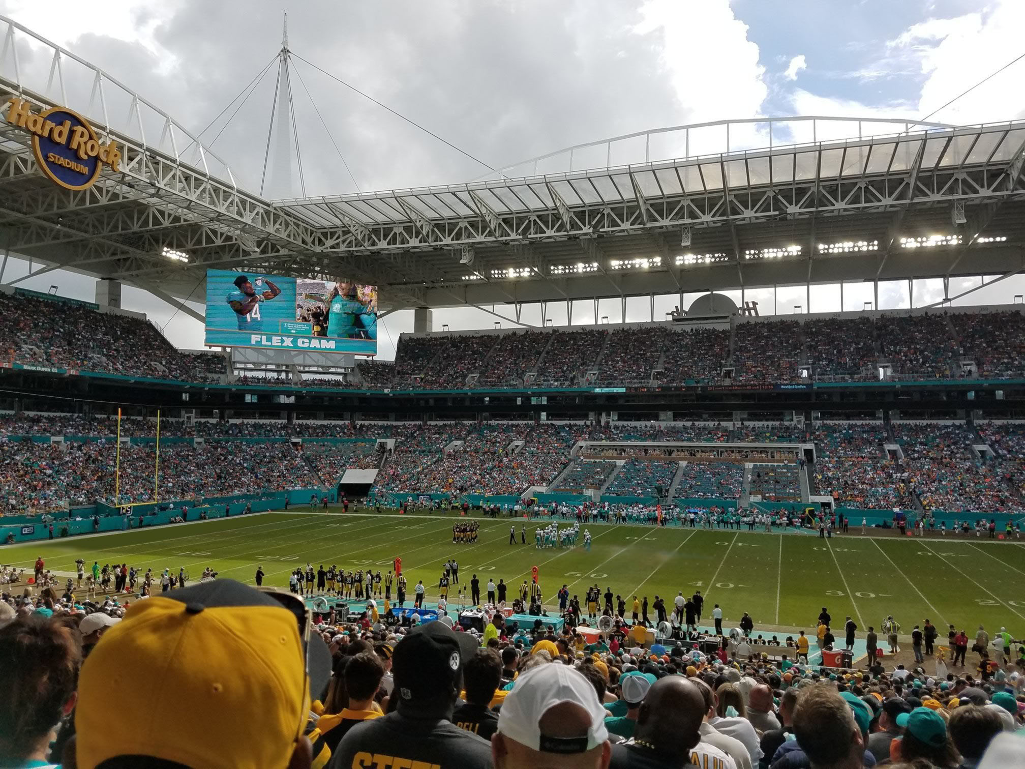 Excellent Seats on Visitor Side But Watch Out For Sun Hard Rock