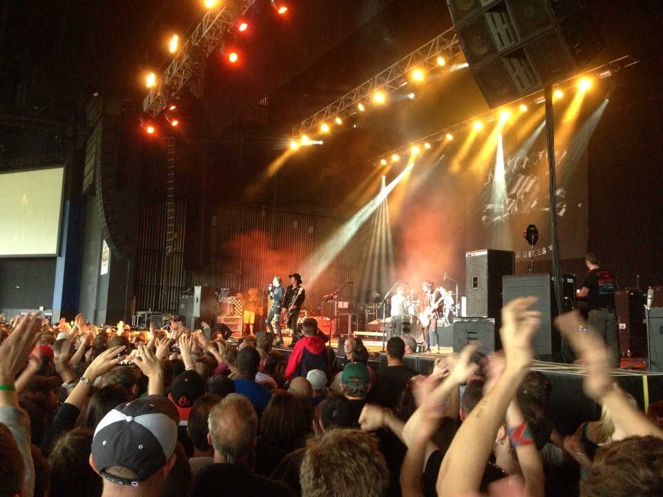 General Admission Pit at BB&T Pavilion