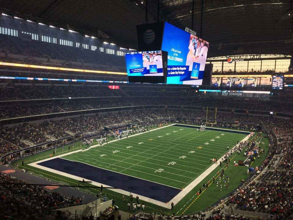 Section 344 at AT&T Stadium Dallas Cowboys