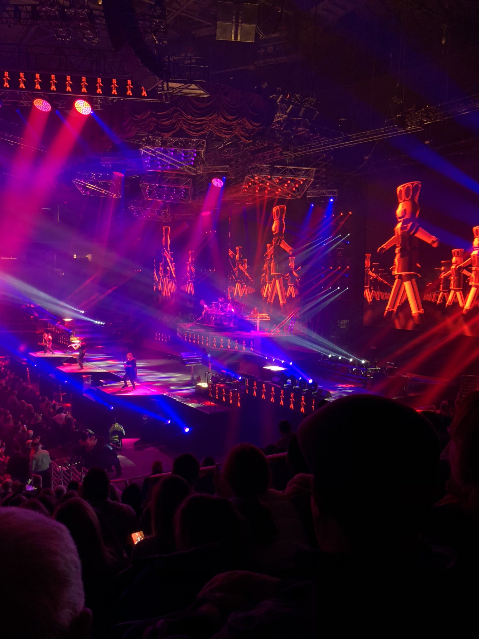 Good view but prefer an end seat Capital One Arena Section 112 Review