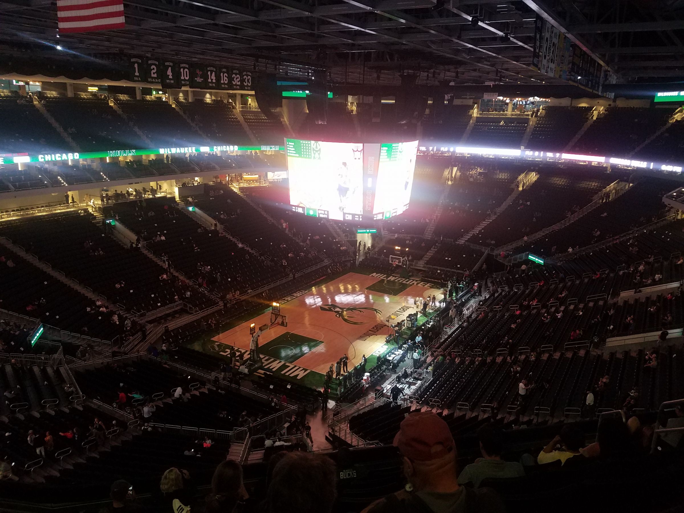 Better Than Sitting Behind the Basket Fiserv Forum Section 227 Review