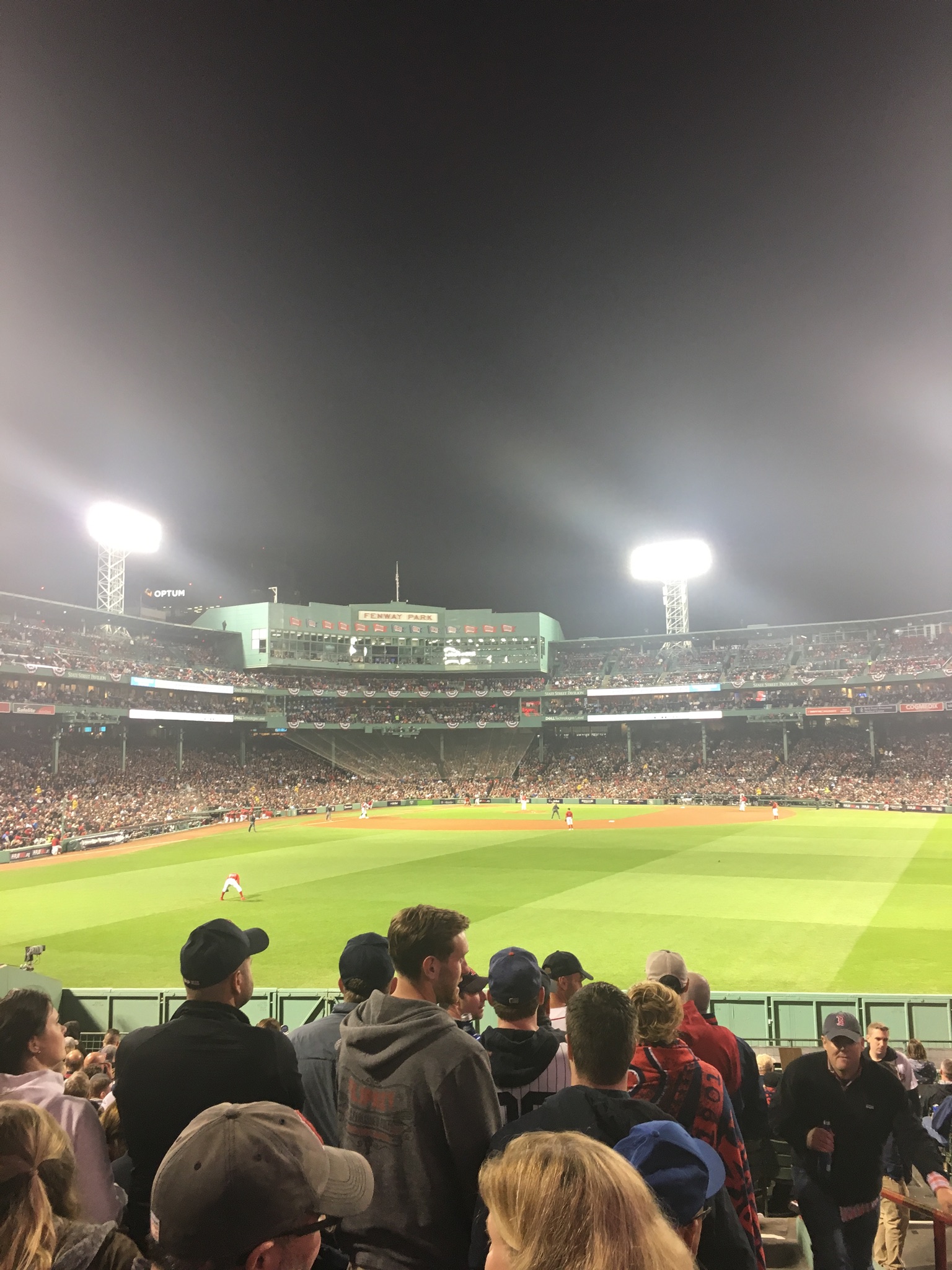 Not a bad view. Fenway Park Bleachers 41 Review