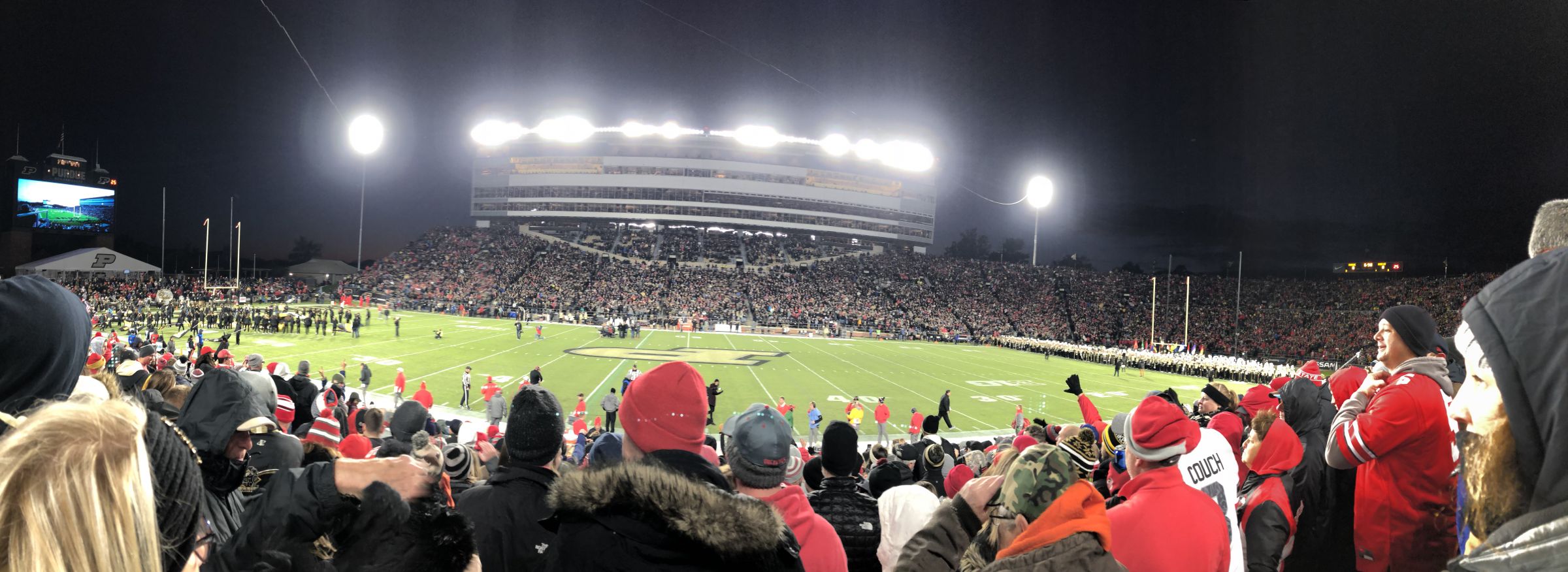 Section 105 at RossAde Stadium