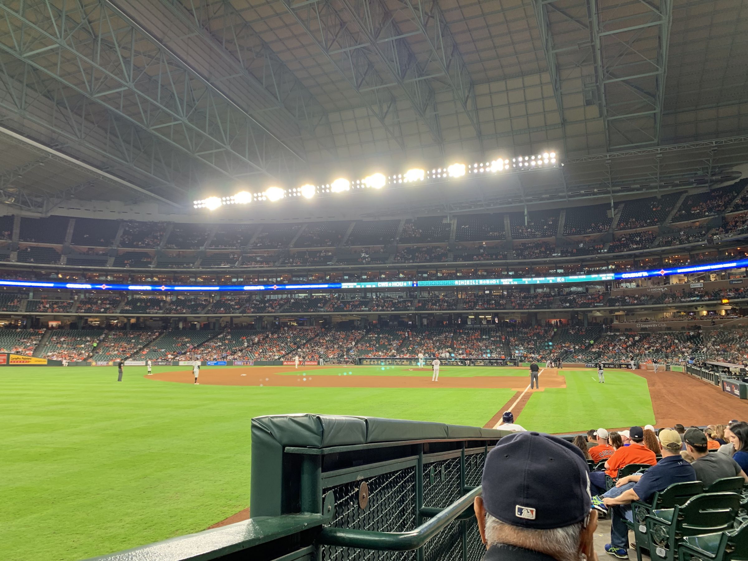 Section 105 at Minute Maid Park