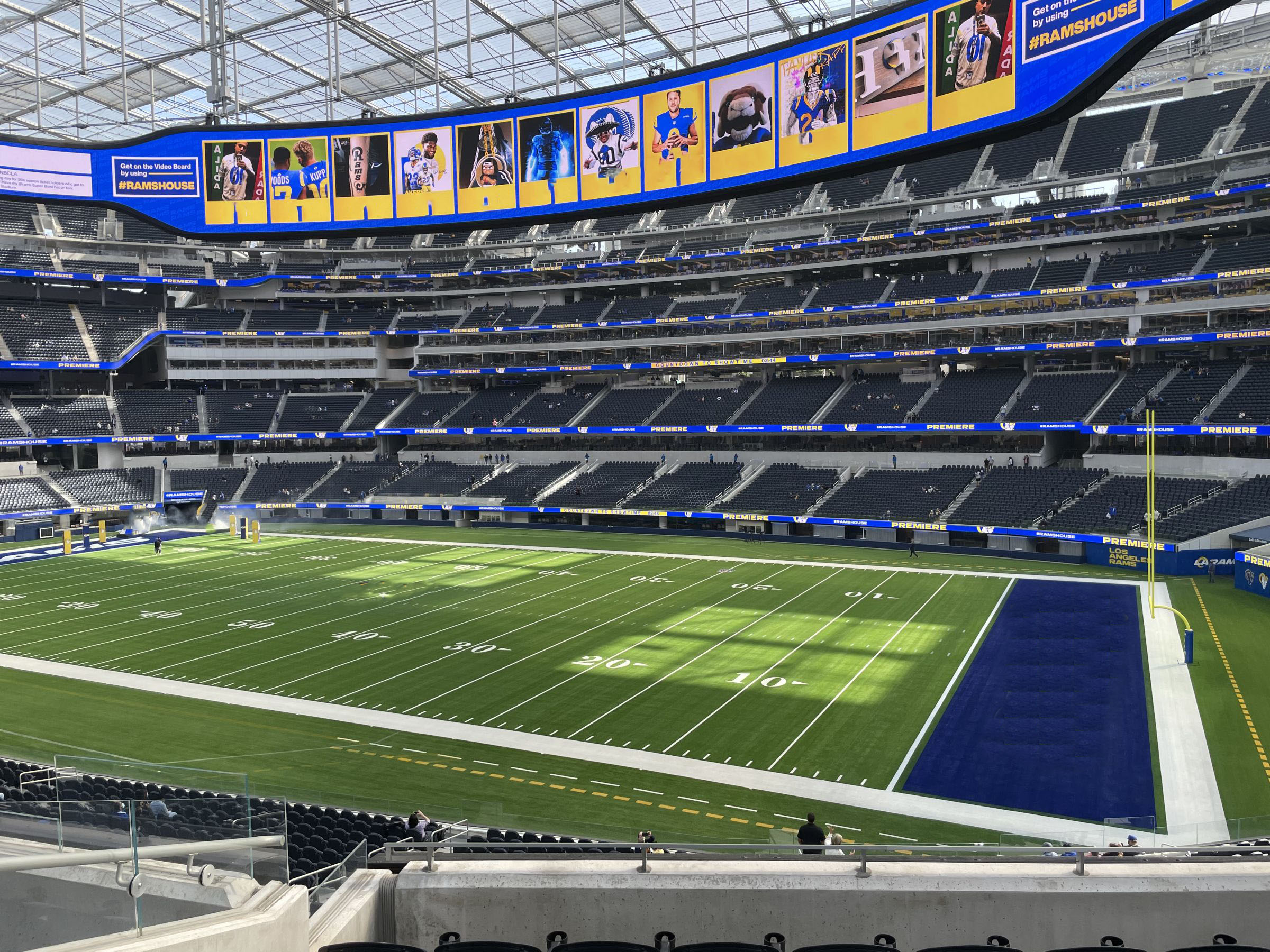 Sofi Stadium Seat View Section 224 At Sofi Stadium - Rateyourseats.com