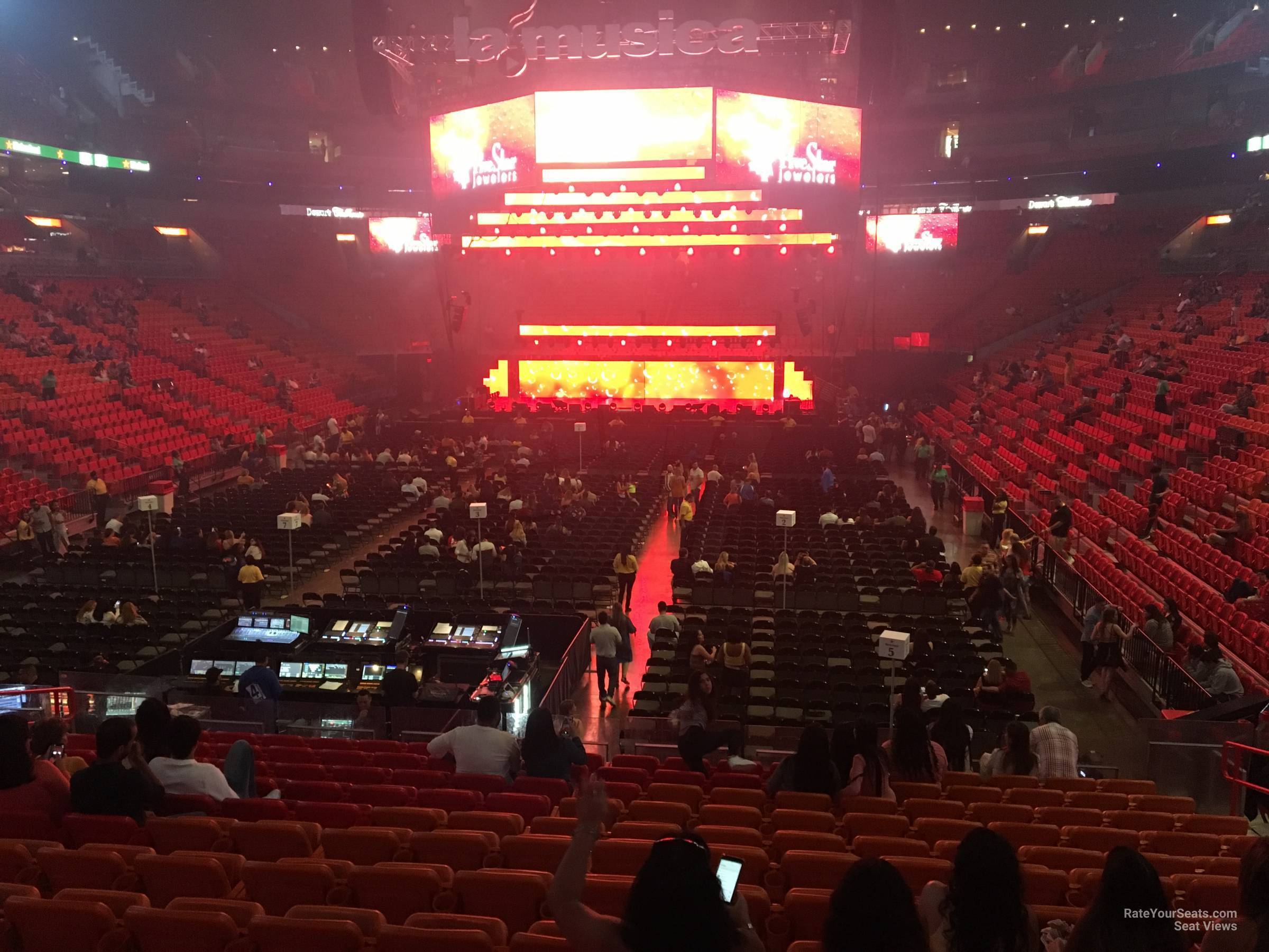 Section 112 at FTX Arena for Concerts