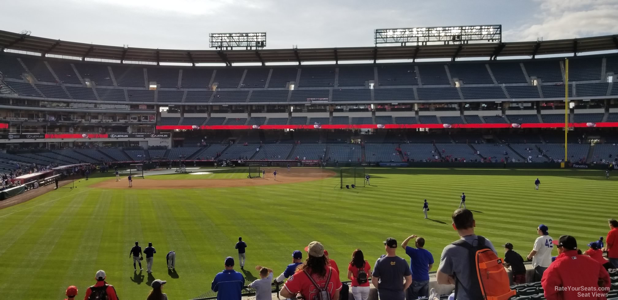 Section 236 at Angel Stadium