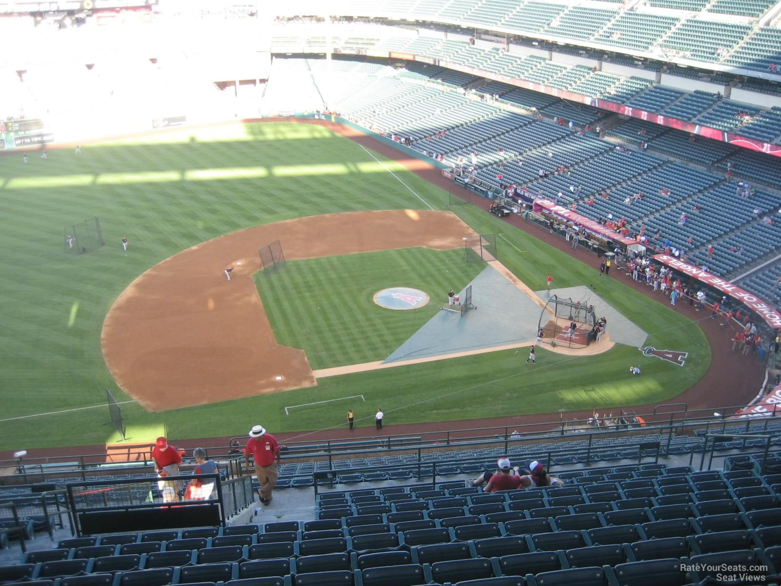 Section 513 at Angel Stadium