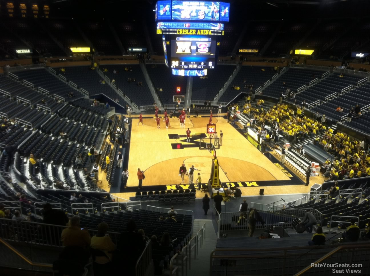 Crisler Center Seating Views