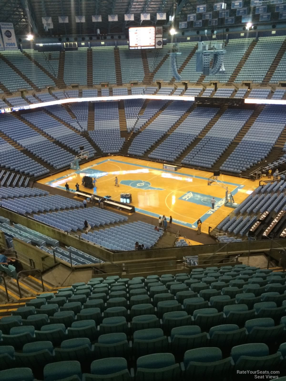 Dean Smith Center Section 212