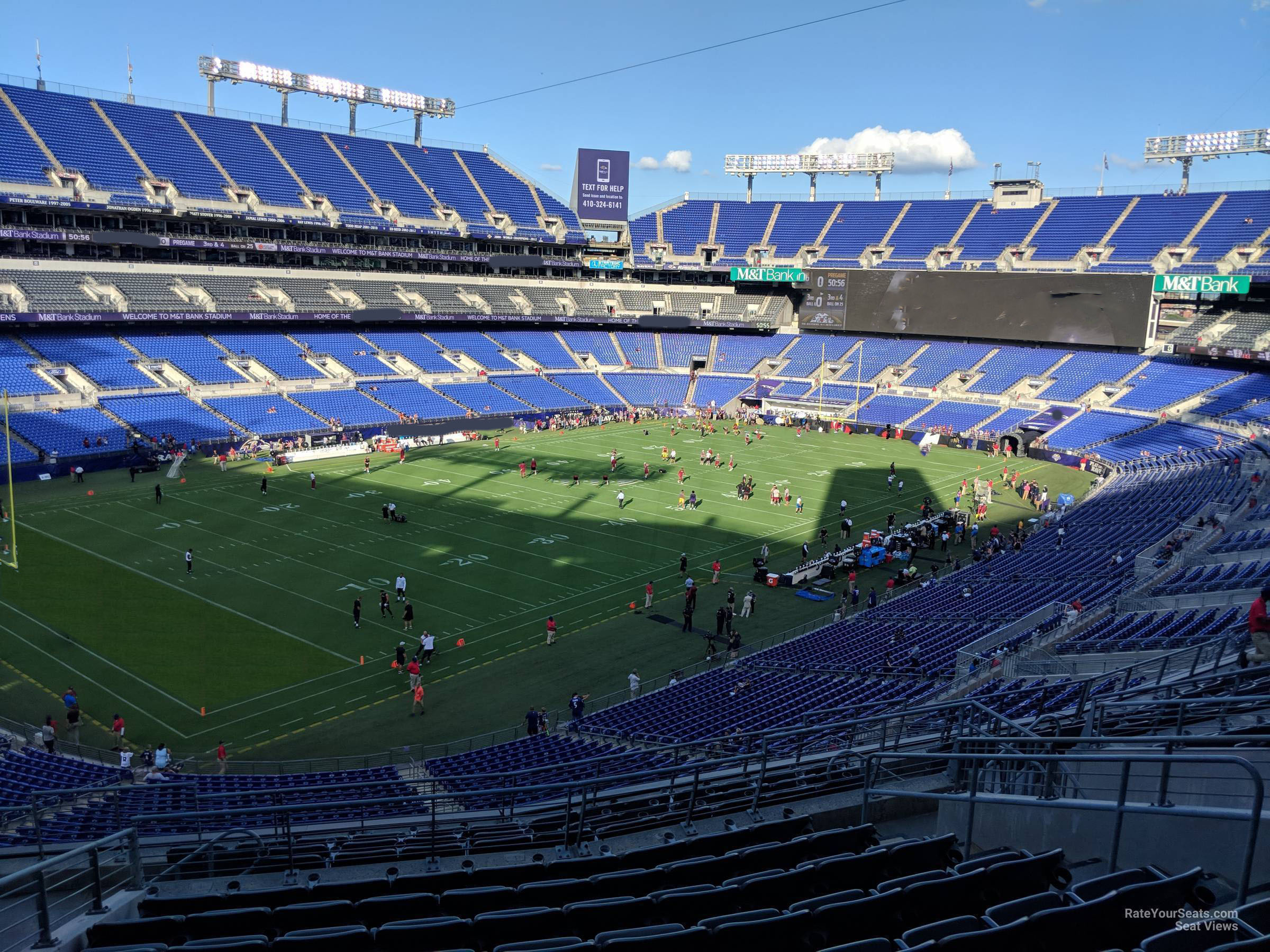 Section 233 at M&T Bank Stadium Baltimore Ravens