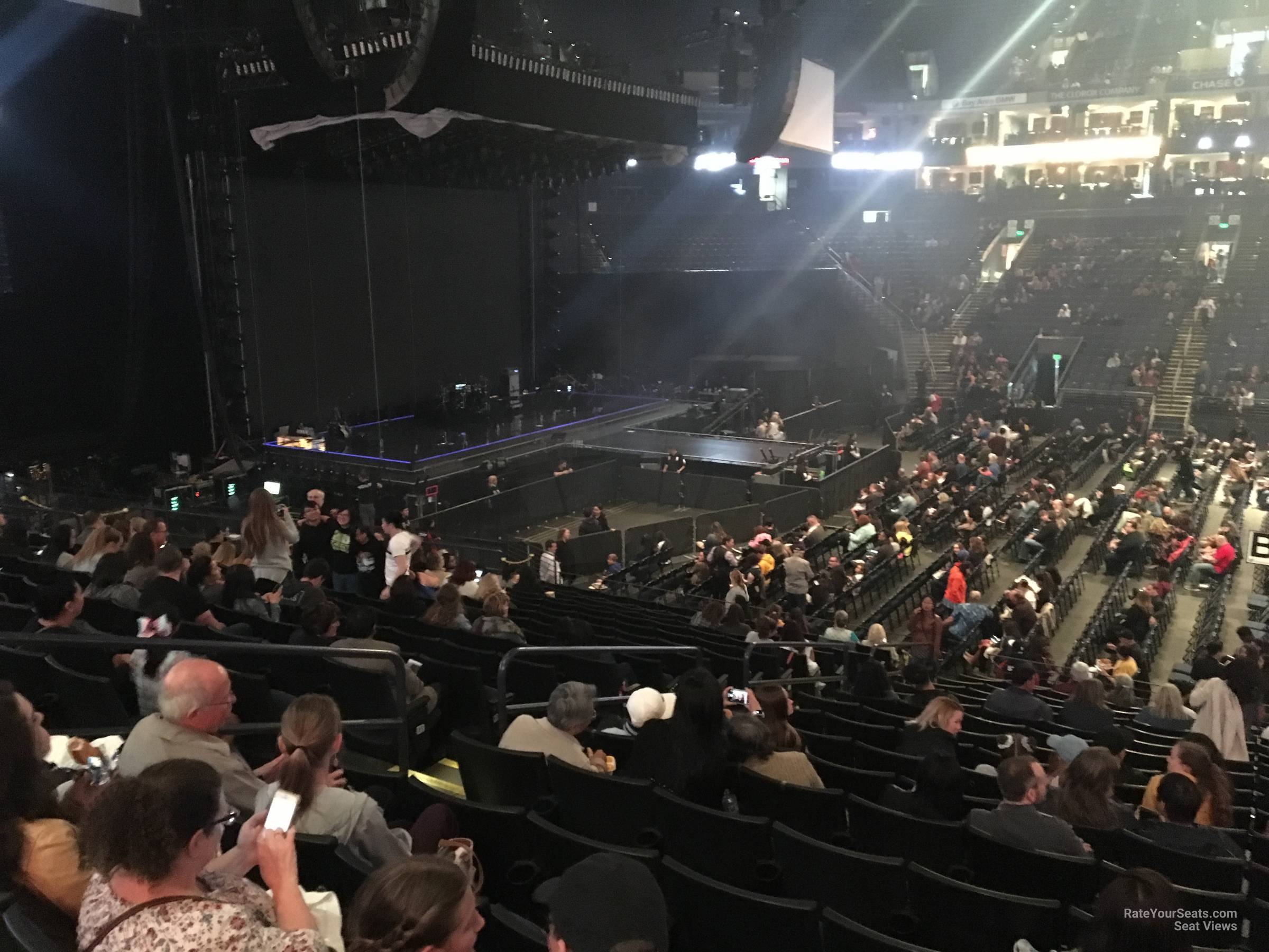 Oakland Arena Section 115