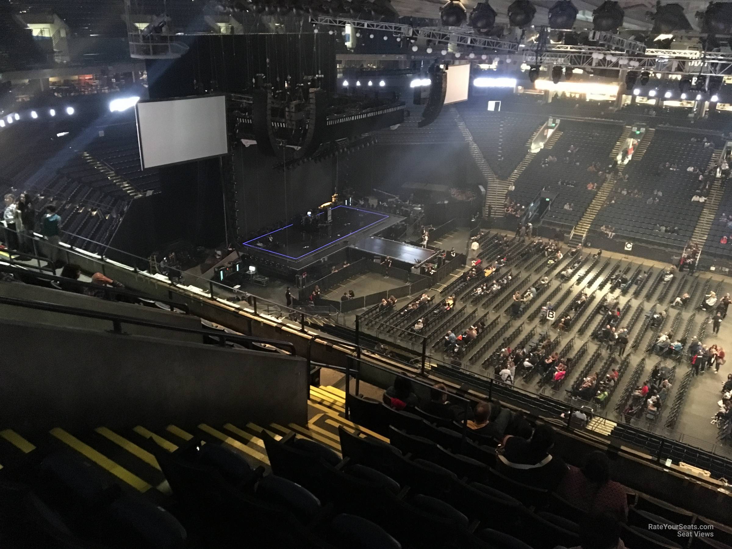 Oakland Arena Section 216