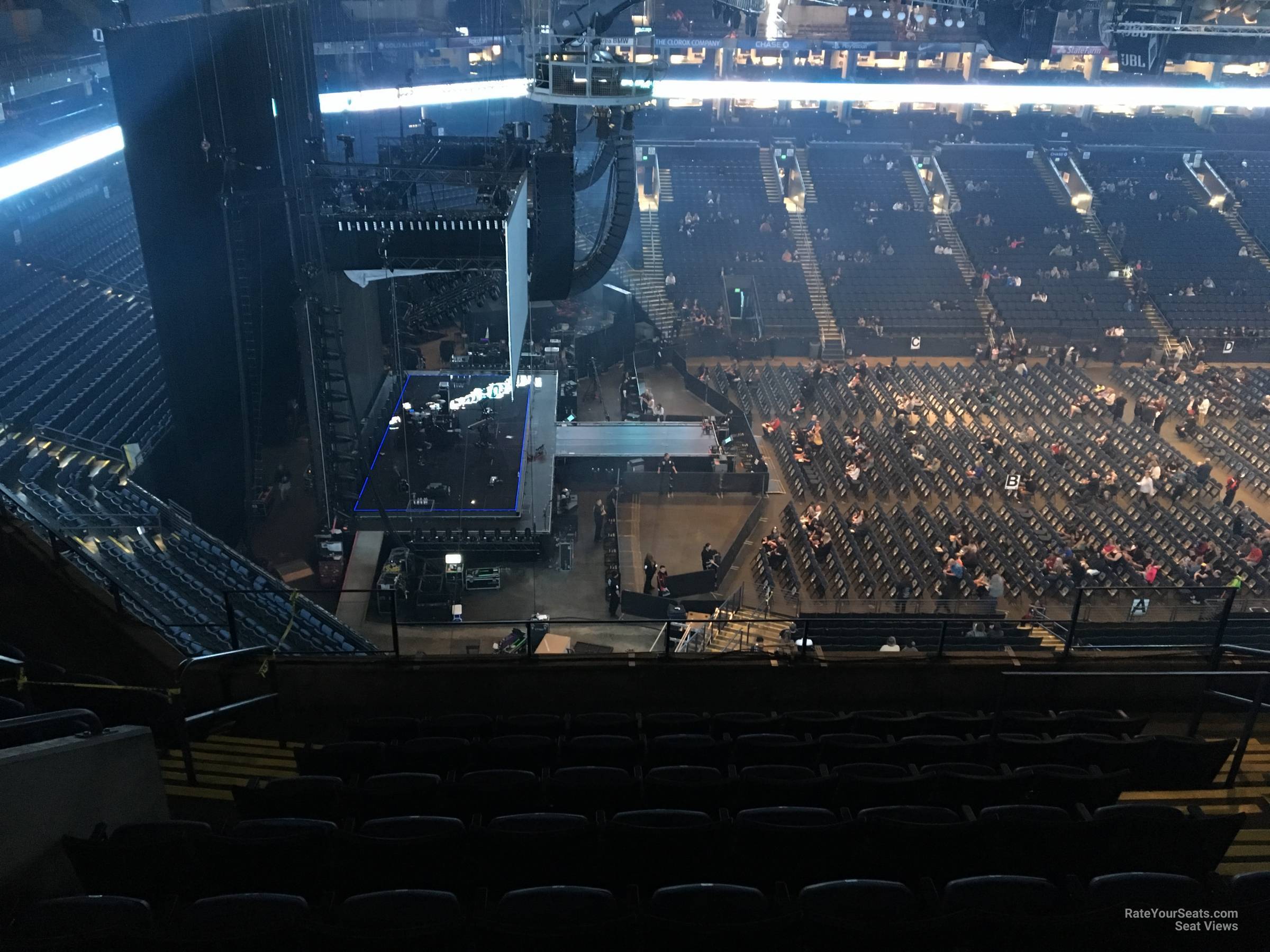 Oakland Arena Section 219