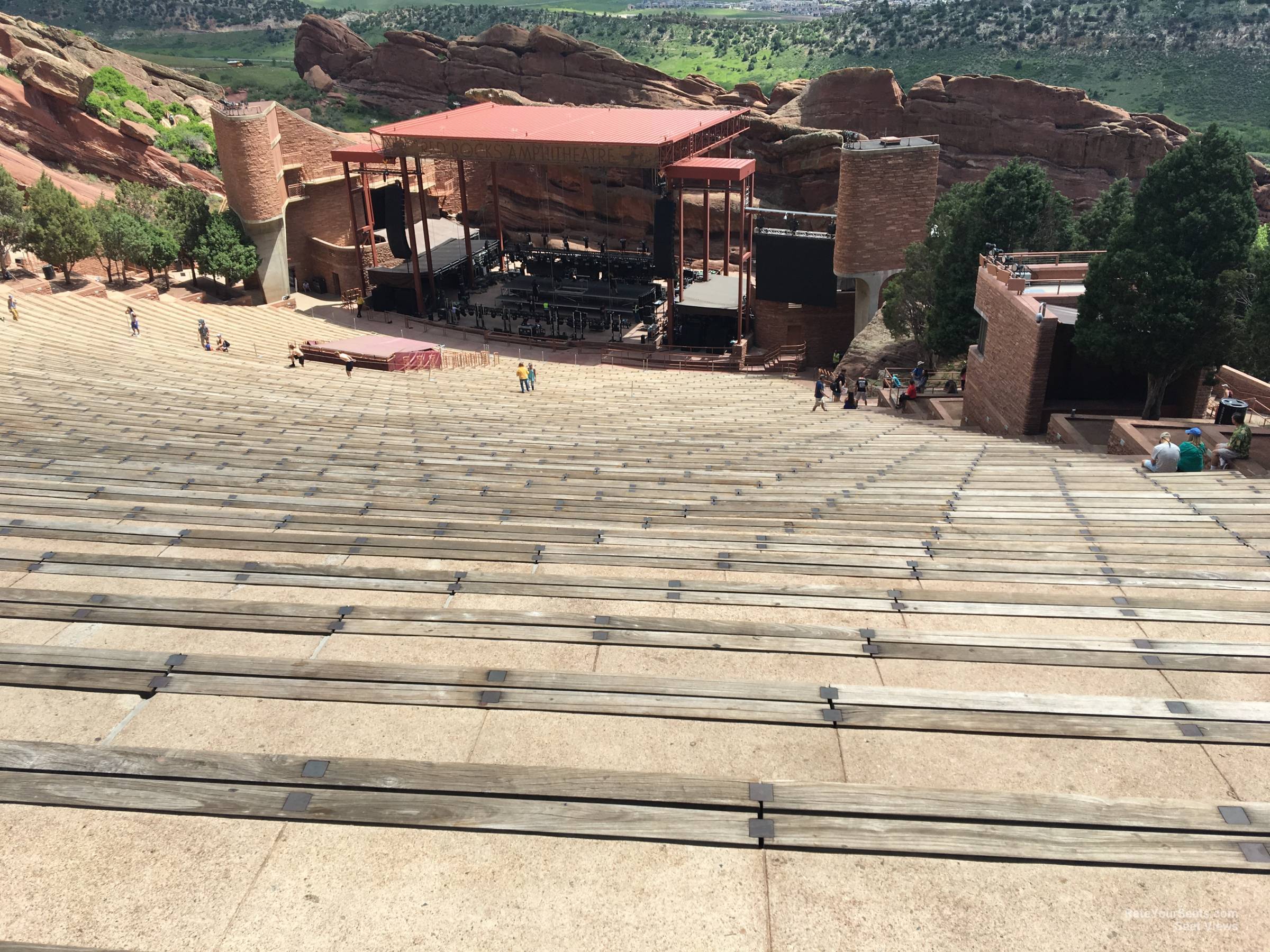 Red Rocks Amphitheatre Seating Chart All Reserved Matttroy