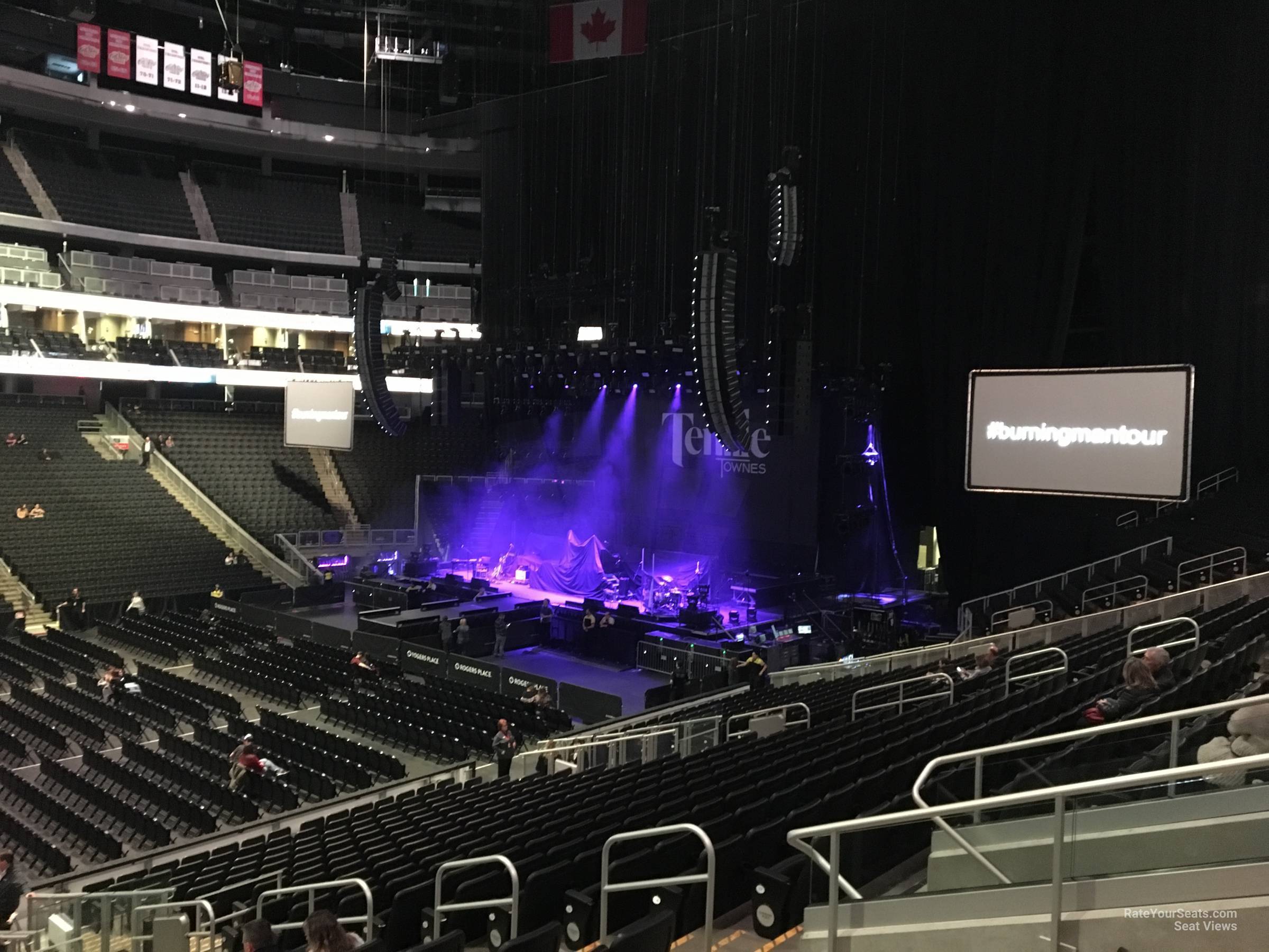 Rogers Place Section 103 Concert Seating