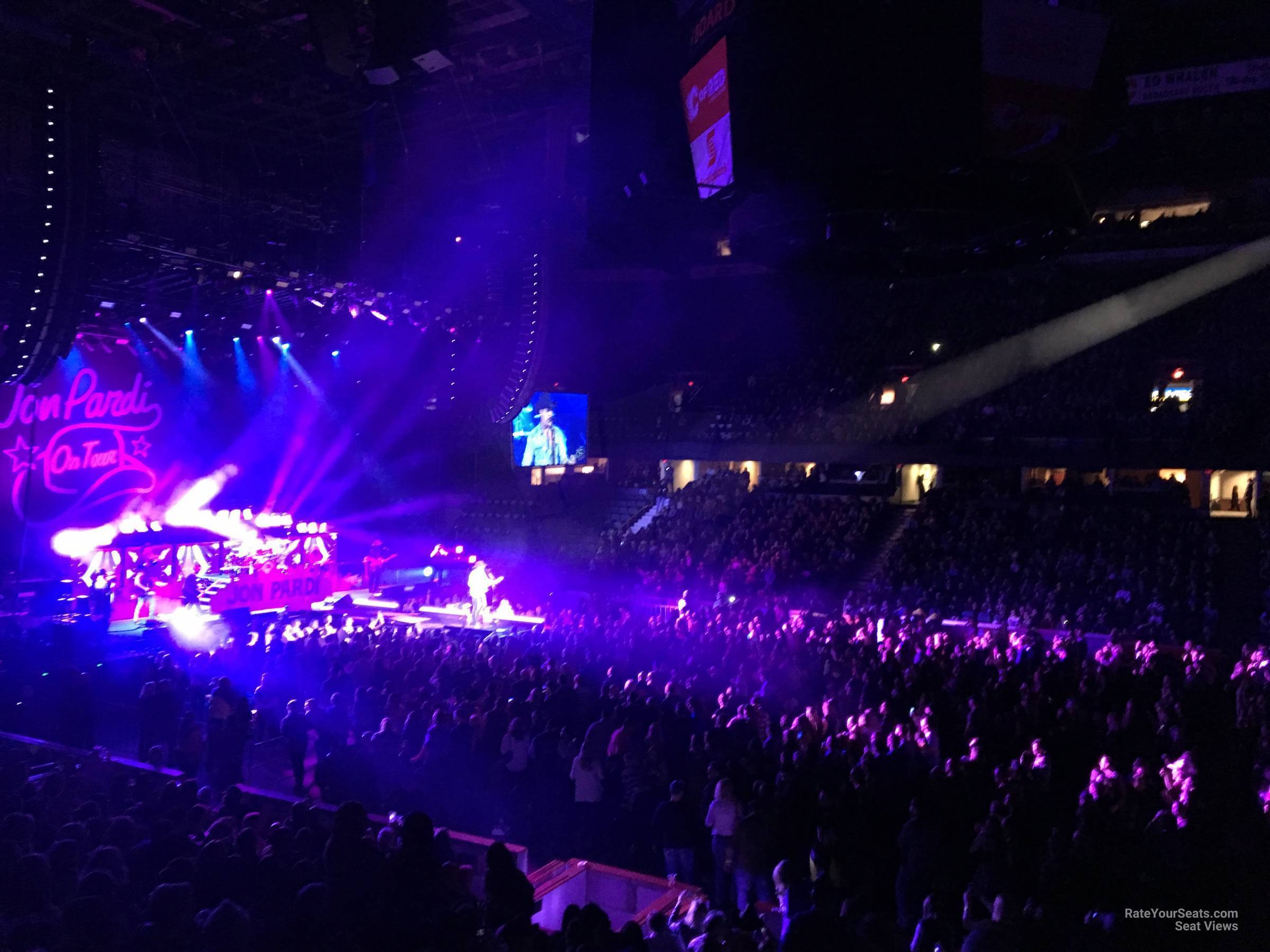 Scotiabank Saddledome Section 109 Concert Seating