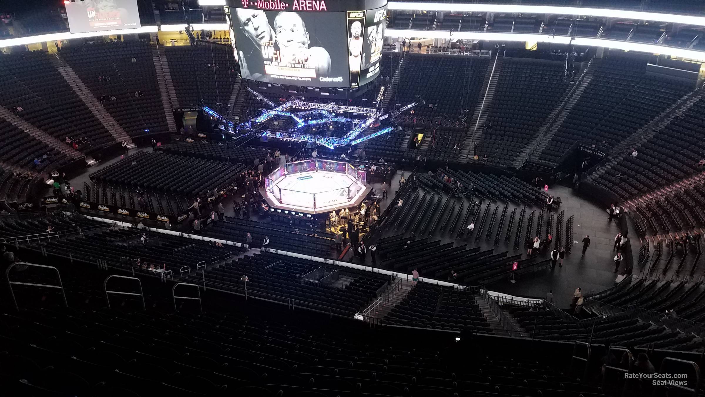 TMobile Arena Seating Views
