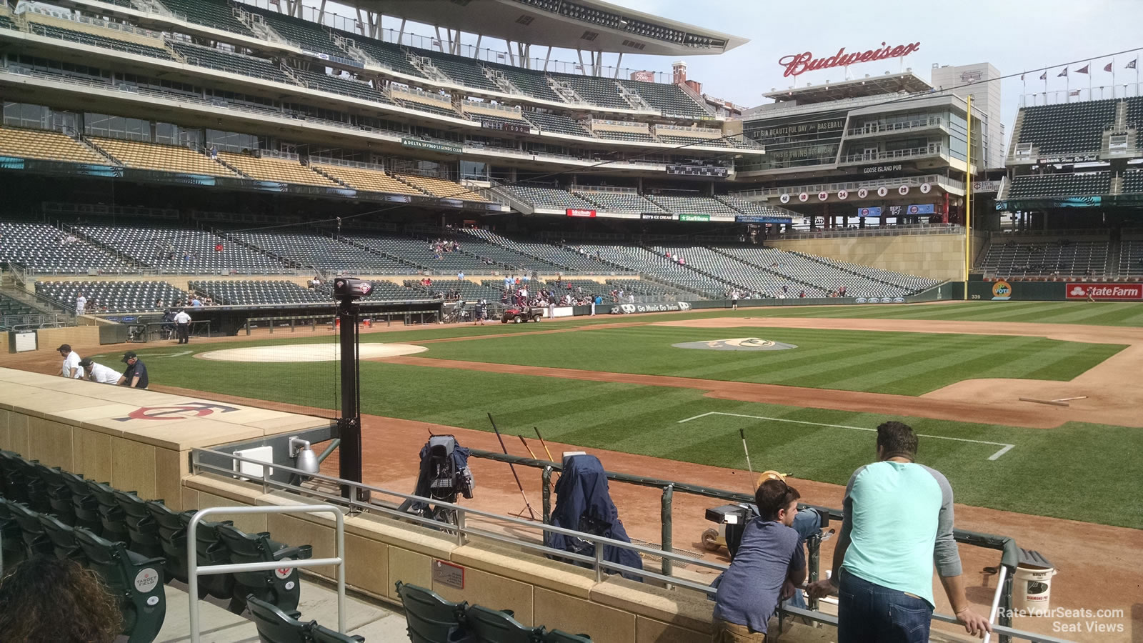 Minnesota Twins Seating Guide Target Field