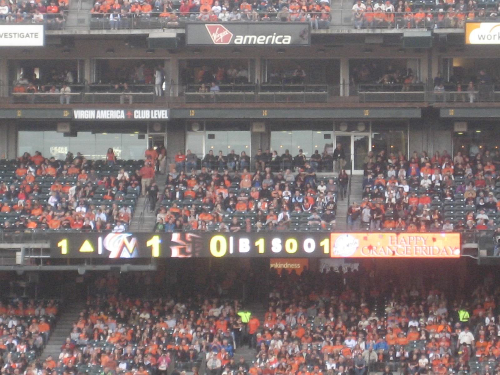 Section 210 at Oracle Park San Francisco Giants