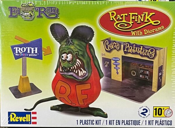 Model Kit Rat Fink Toy - Ed Roth's Rat Fink