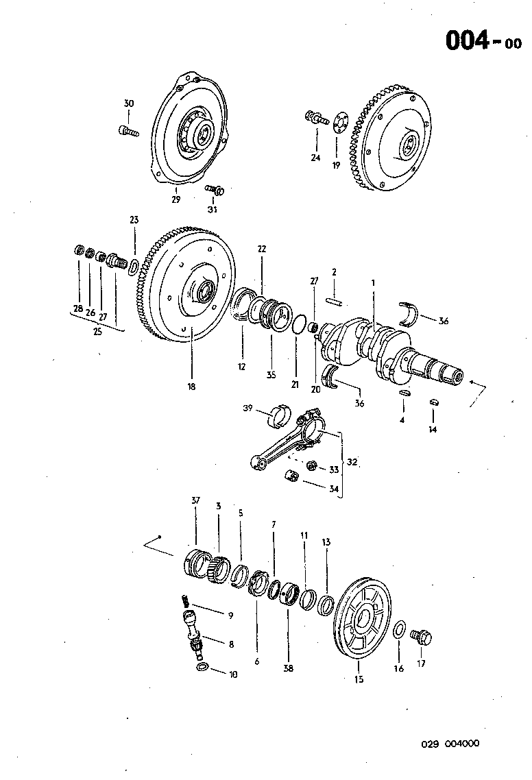 Flywheel bolts