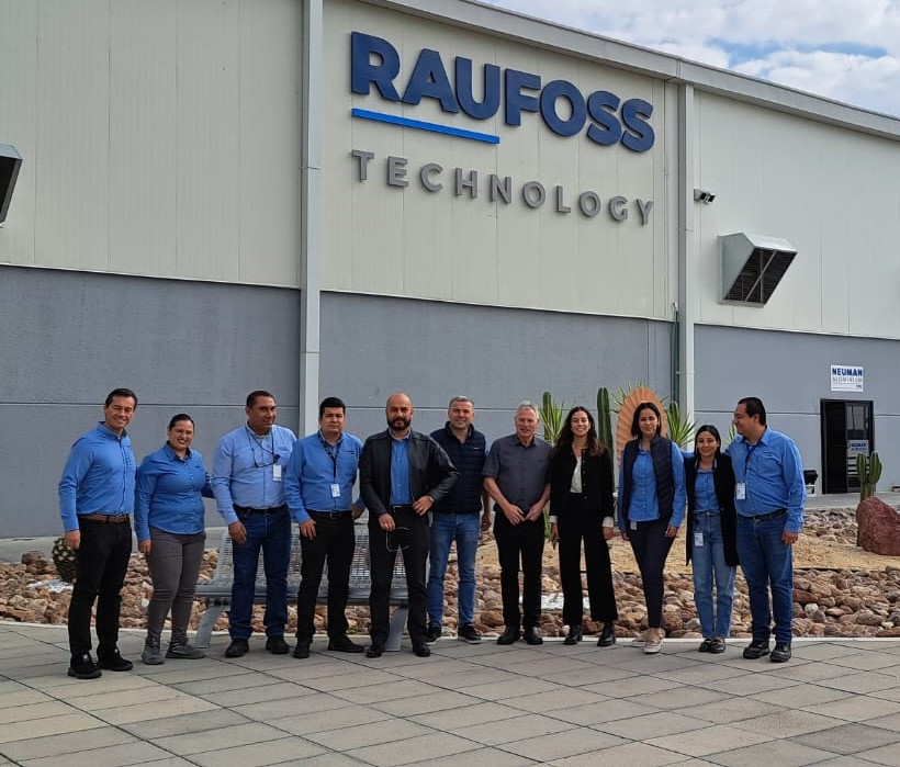 Jean Meredith visits Raufoss Mexico Raufoss Technology