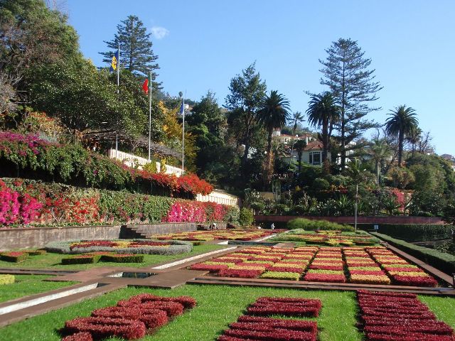 Jardim Botanico da Madeira, Botanischer Garten Madeira Hafen Funchal