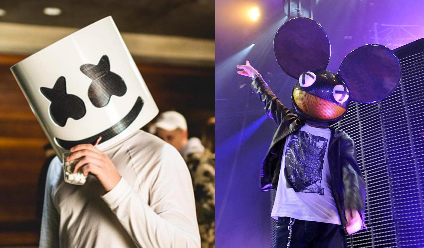 Deadmau5 apologizes to Marshmello for revealing his identity, invited